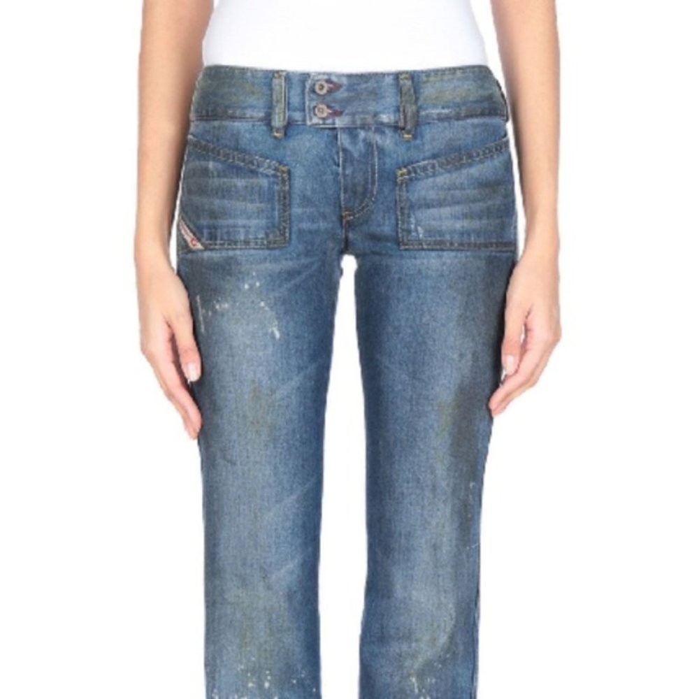 NWT Diesel HUSH DS BOOT CUT Dirty Jeans 29 34